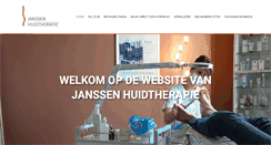 Desktop Screenshot of huidtherapiejanssen.nl